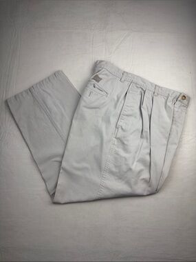 Polo Sport Ralph Lauren Women's High Waisted Pleated Light Khaki Chinos Size 10